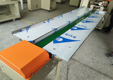 Flow Wet Tissue Packing Machine High Speed 100-400mm Bag Length Flexible Cutting